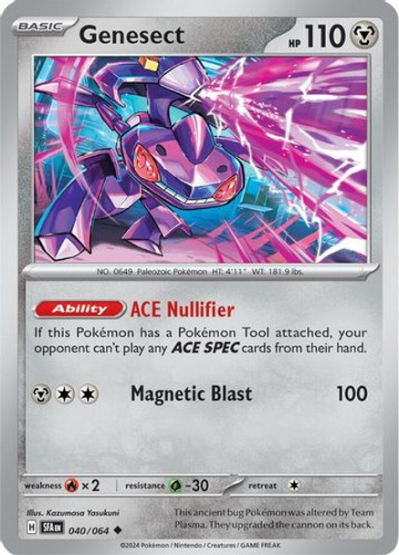 [SV06a][SFA-040/064](UC) Genesect (Reverse Holo)