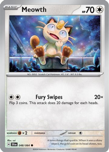 [SV06a][SFA-048/064](C) Meowth (Reverse Holo)