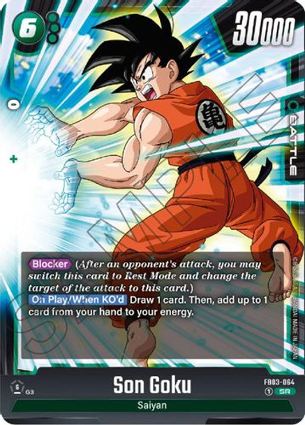 [FB03-064](SR) Son Goku (Foil)