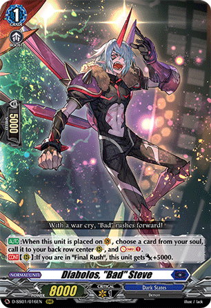 D-SS01/016EN RRR Diabolos, "Bad" Steve