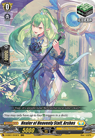 D-SS01/043EN RRR Healer of Heavenly Staff, Arshes