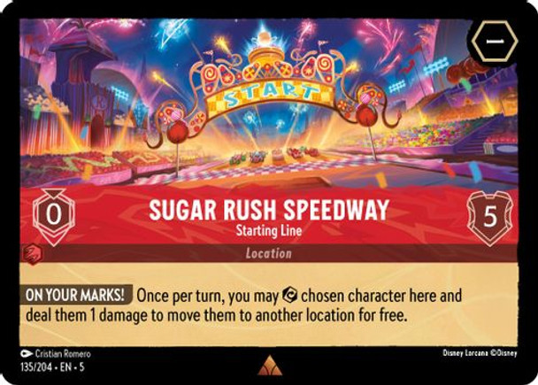 [LOR05-135/204](R) Sugar Rush Speedway - Starting Line