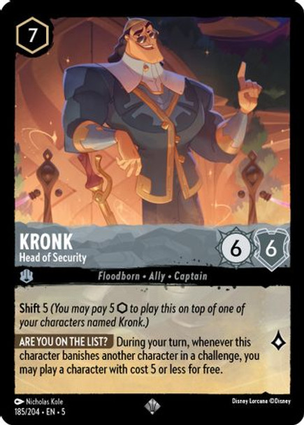 [LOR05-185/204](SR) Kronk - Head of Security