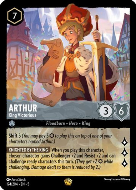 [LOR05-194/204](L) Arthur - King Victorious