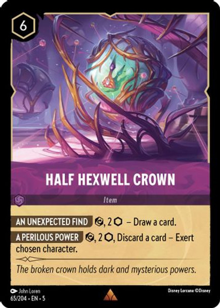 [LOR05-065/204](R) Half Hexwell Crown (Foil)