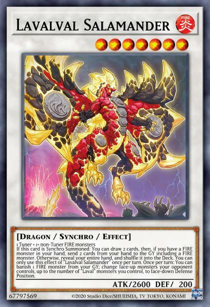 GFTP-EN003 Lavalval Salamander (Ultra Rare) <1st>