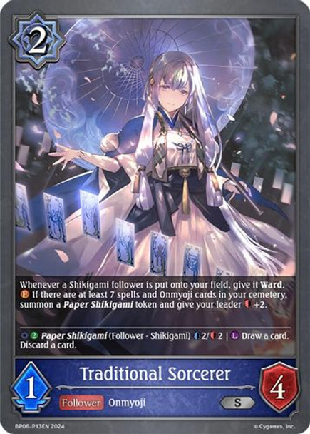 [BP06-P13EN](PS) Traditional Sorcerer (Premium Foil)