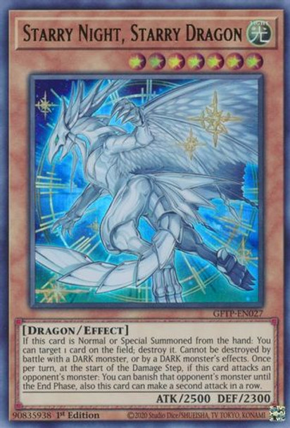 GFTP-EN027 Starry Night, Starry Dragon (Ultra Rare) <1st>