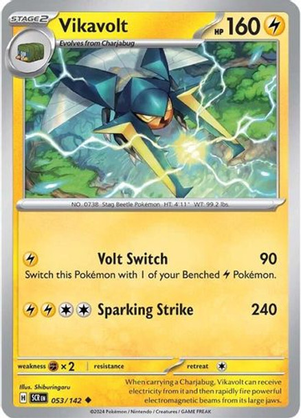 [SV07][SCR-053/142](UC) Vikavolt (Reverse Holo)