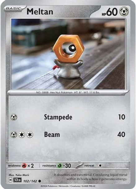 [SV07][SCR-102/142](C) Meltan (Reverse Holo)