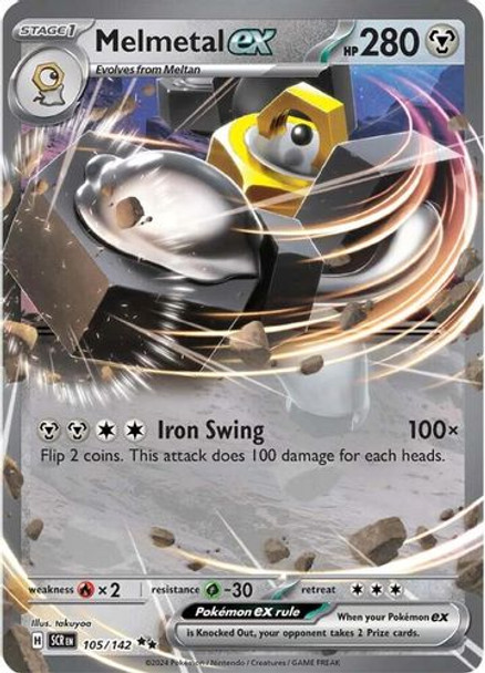 [SV07][SCR-105/142](RR) Melmetal ex (Holo)