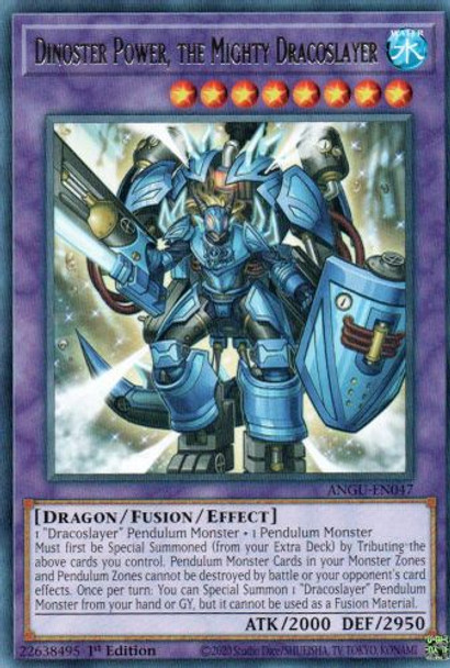 ANGU-EN047 Dinoster Power, the Mighty Dracoslayer (Rare) <1st>