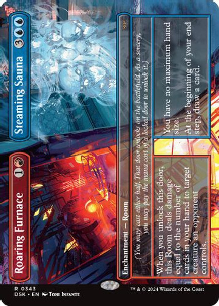 DSK-0343R Roaring Furnace // Steaming Sauna (Borderless)