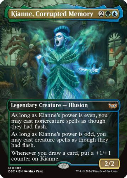 DSC-0002M Kianne, Corrupted Memory (Borderless) (Foil)
