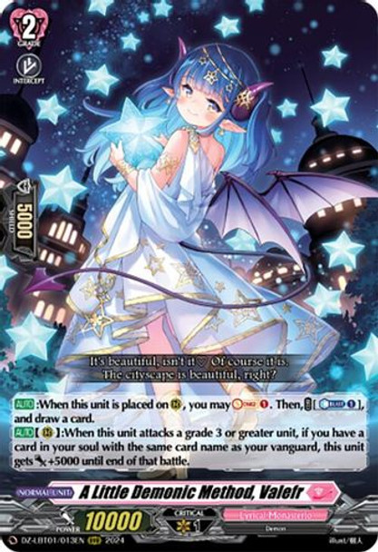 [DZ-LBT01/013EN](RRR) A Little Demonic Method, Valefr