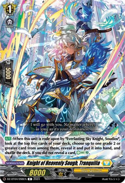 [DZ-BT04/098EN](C) Knight of Heavenly Sough, Tranquilia