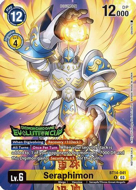 [BT14-041](R) Seraphimon (2024 Evo Cup) (Foil)