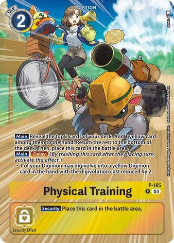 [P-105](P) Physical Training (Starter Deck 19 Reprint) (Foil)
