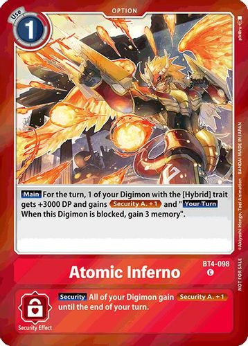 [BT04-098](C) Atomic Inferno (Event Pack 7) (Foil)