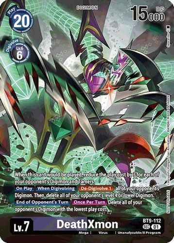 [BT09-112](SEC) DeathXmon (Event Pack 7) (Foil)