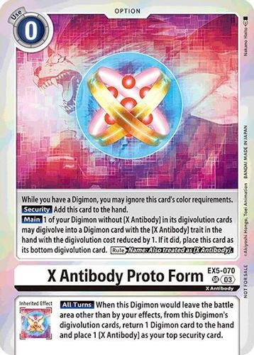 [EX05-070](SR) X Antibody Proto Form (Event Pack 7) (Foil)