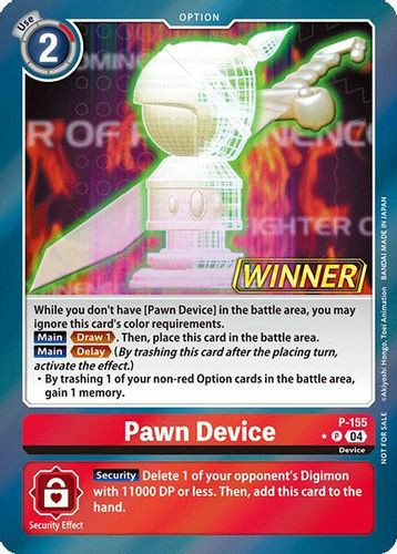 [P-155](P) Pawn Device (2024 Oct Dec Winner Pack) (Foil)