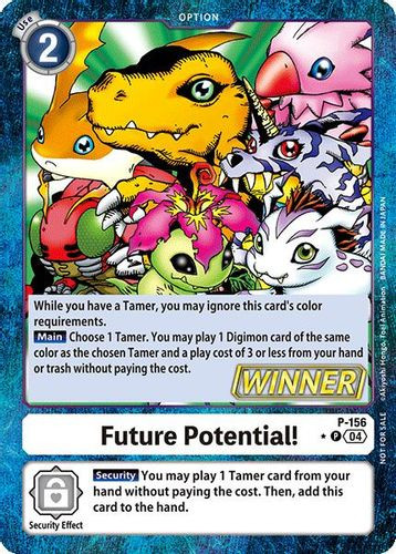 [P-156](P) Future Potential! (2024 Oct Dec Winner Pack) (Foil)