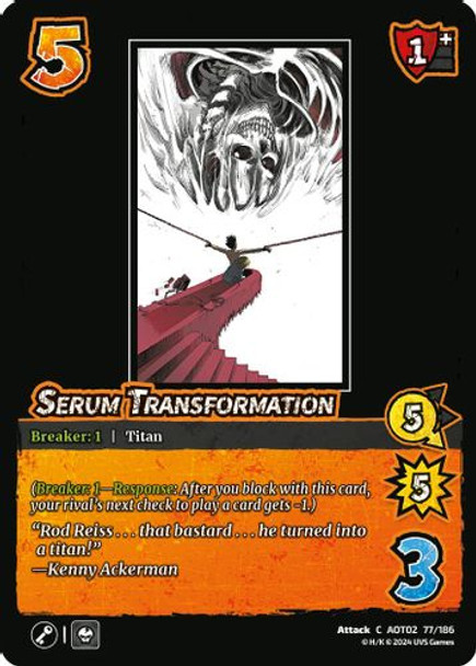 [AOT02-077/186](C) Serum Transformation