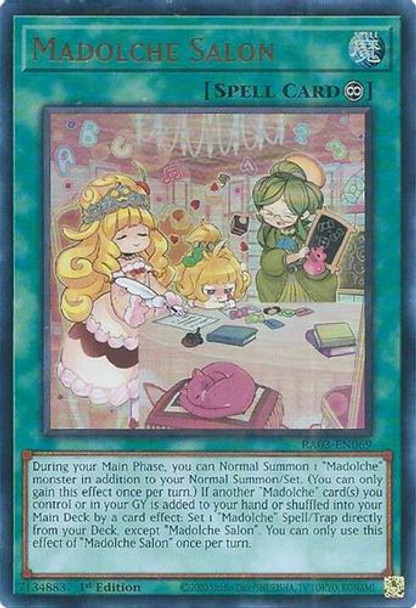 [RA03-EN069] Madolche Salon (Ultra Rare)<1st>