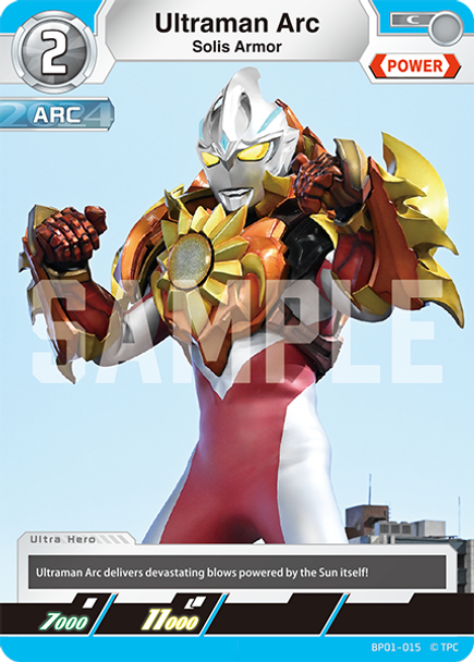 [BP01-015](C) Ultraman Arc, Solis Armor