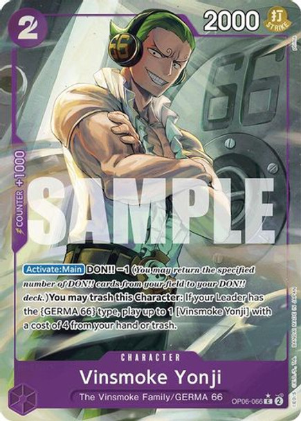 OP06-066C Vinsmoke Yonji (Full Art) (Foil)