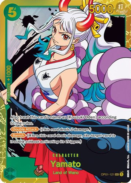 OP01-121SEC Yamato (PRB01) (Foil)