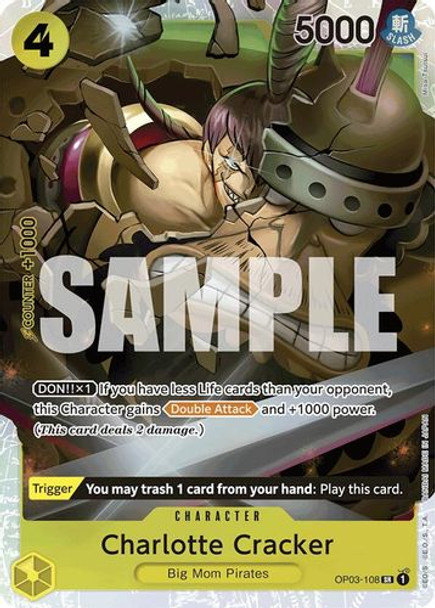 OP03-108SR Charlotte Cracker (PRB01) (Foil)