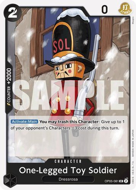 OP05-081UC One-Legged Toy Soldier (PRB01)