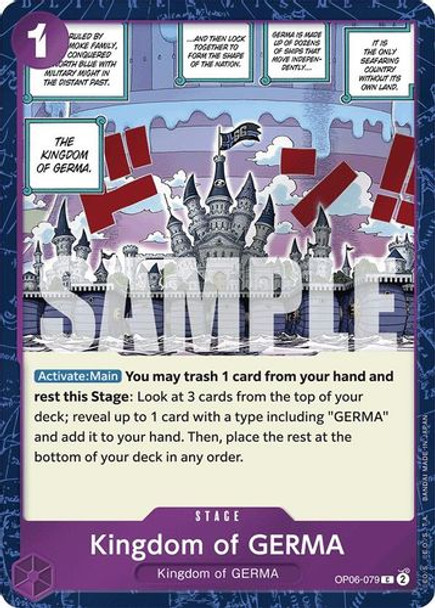 OP06-079C Kingdom of GERMA (PRB01)