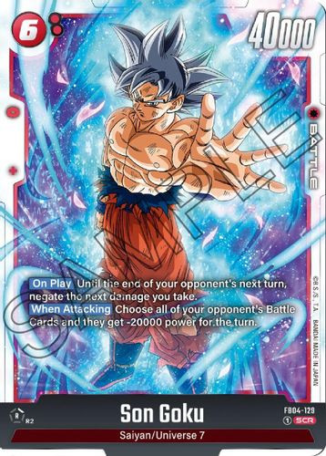 FB04-129](SCR) Son Goku (Foil) - Grand J Games