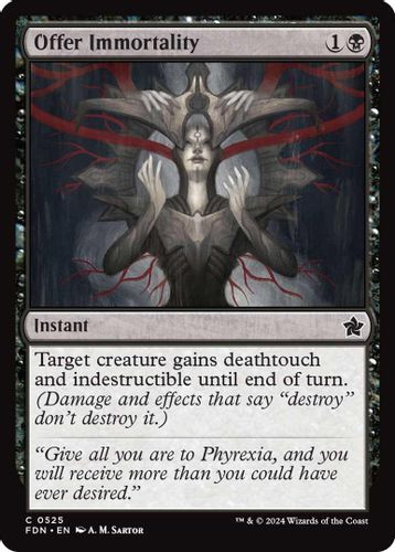 FDN-0525C Offer Immortality