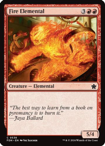FDN-0538C Fire Elemental