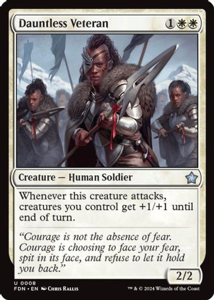 FDN-0008U Dauntless Veteran (Foil)