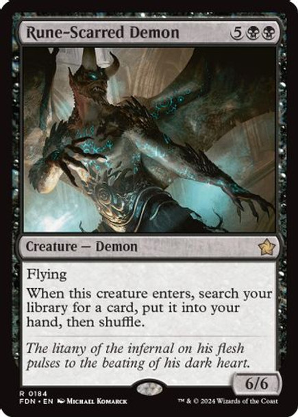 FDN-0184R Rune-Scarred Demon