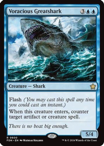 FDN-0600R Voracious Greatshark