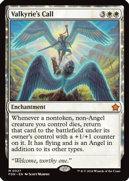 FDN-0027M Valkyrie's Call (Foil)