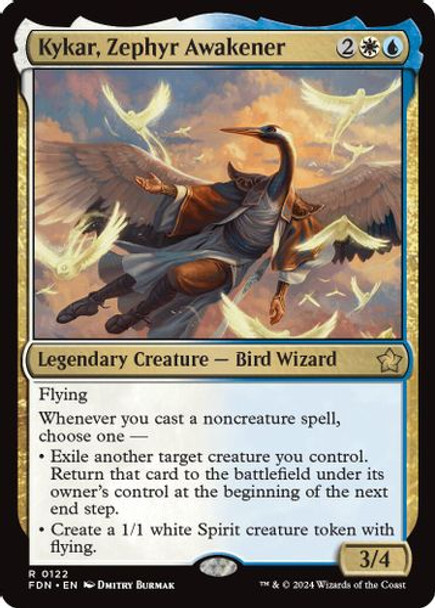 FDN-0122R Kykar, Zephyr Awakener (Foil)