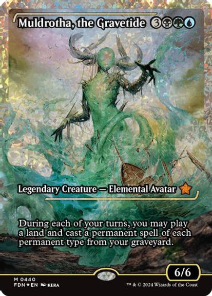 FDN-0440M Muldrotha, the Gravetide (Showcase) (Fracture Foil)
