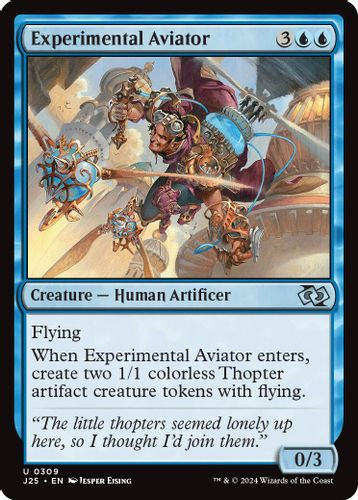 J25-0309U Experimental Aviator