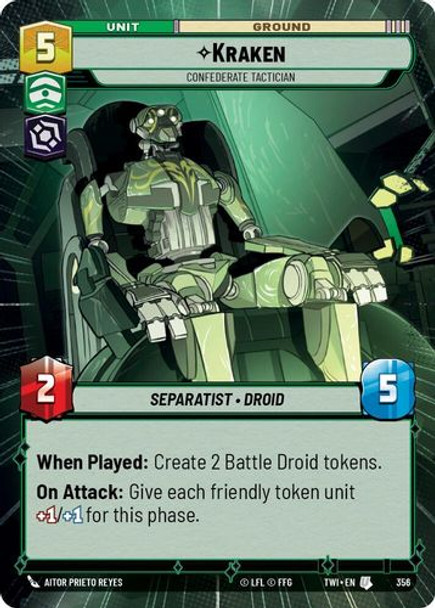 [03-TWI-EN-356](U) Kraken - Confederate Tactician (Hyperspace)