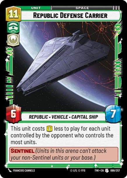 [03-TWI-EN-098](U) Republic Defense Carrier (Foil)