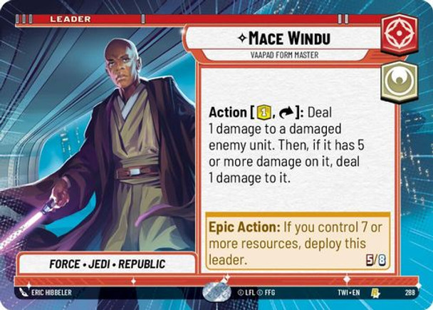[03-TWI-EN-288](R) Mace Windu - Vaapad Form Master (Hyperspace)
