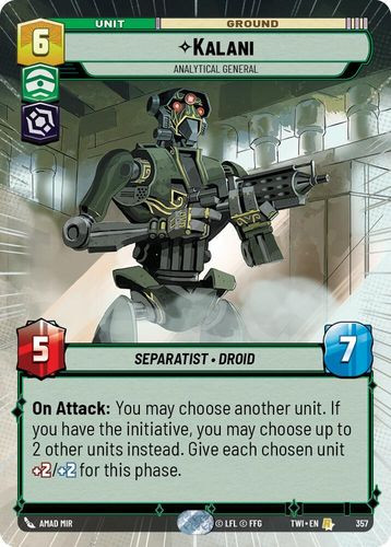 [03-TWI-EN-357](R) Kalani - Analytical General (Hyperspace) (Foil)