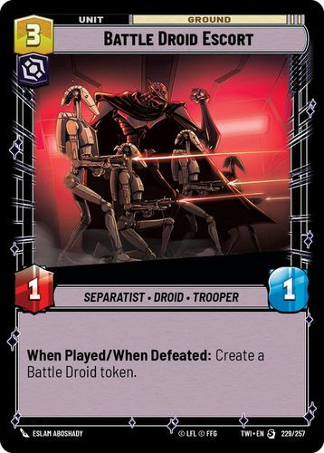 [03-TWI-EN-229](S) Battle Droid Escort